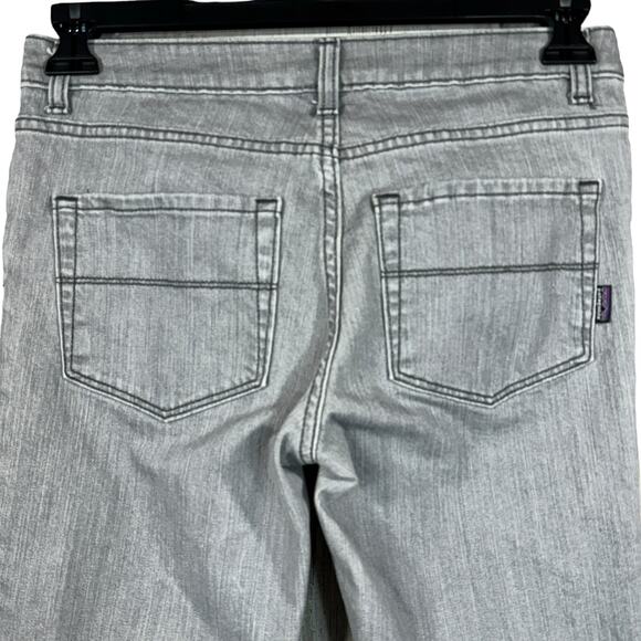 Patagonia SZ 27 Jeans Straight Leg Low-Rise Pockets Zip-Fly Gray Wash Womens - Picture 5 of 10
